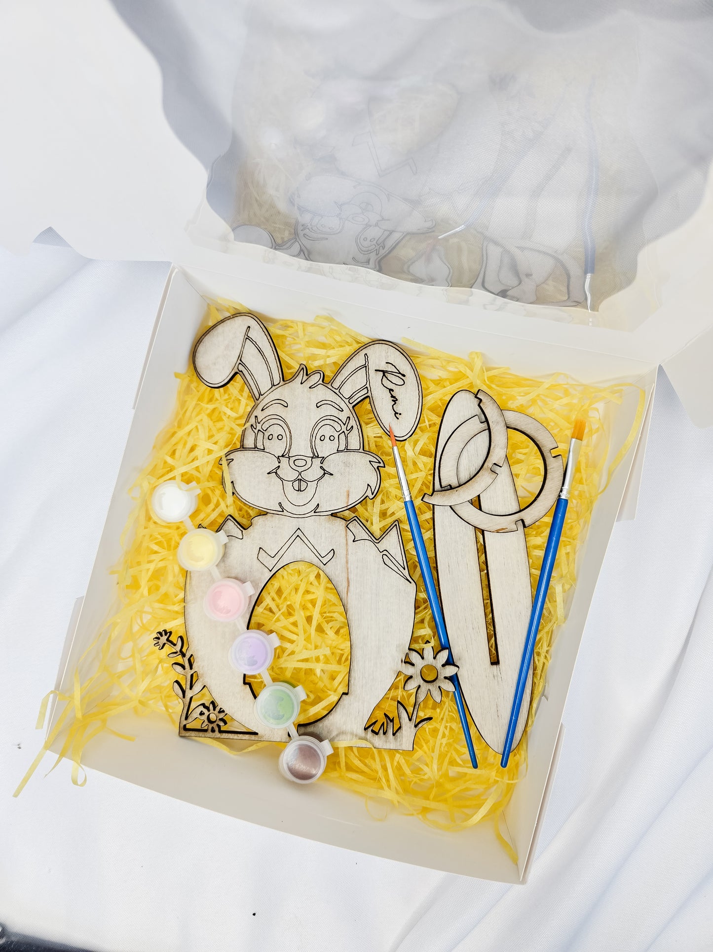 Easter Bunny Egg Holder - Paint Kit