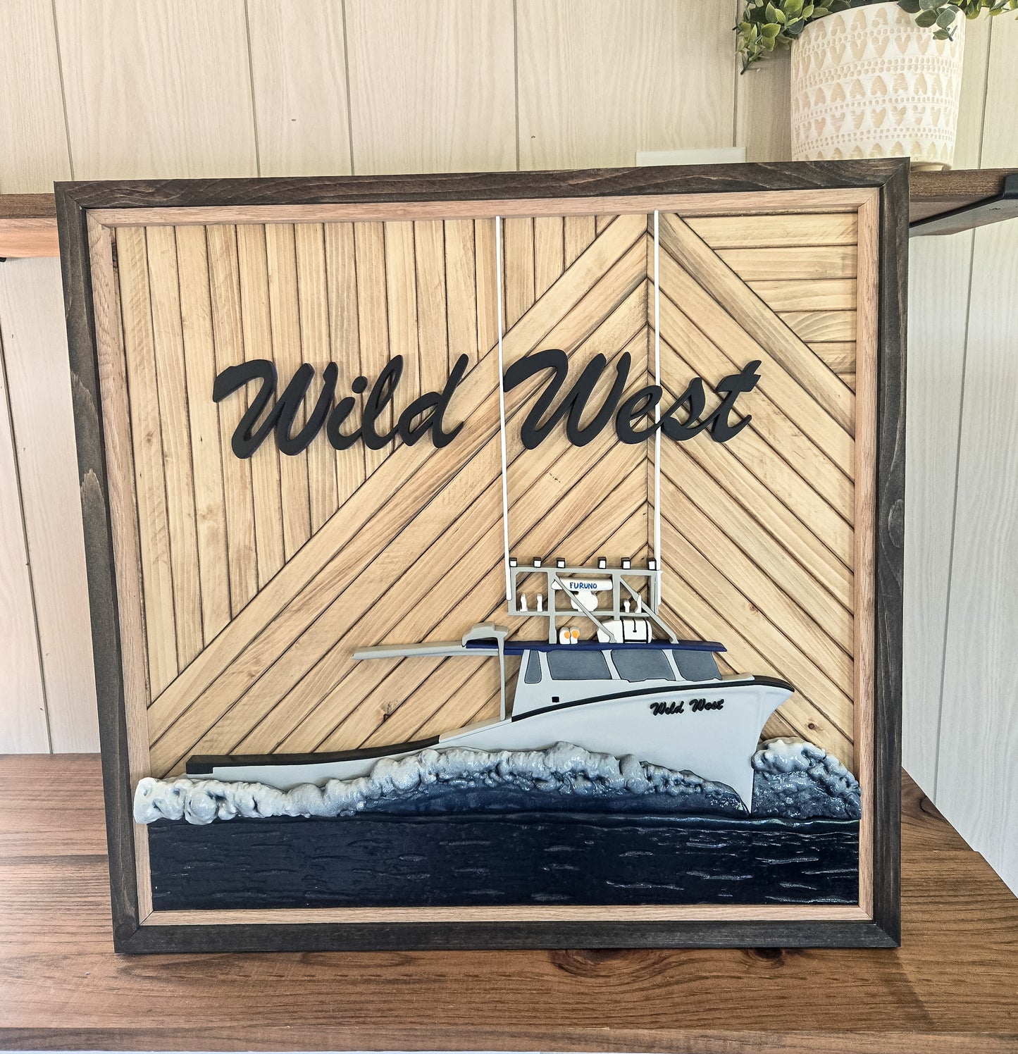 Custom Boat Statement Piece - 50% DEPOSIT