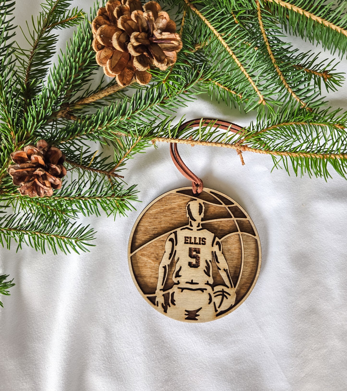 Personalized Basketball Ornament