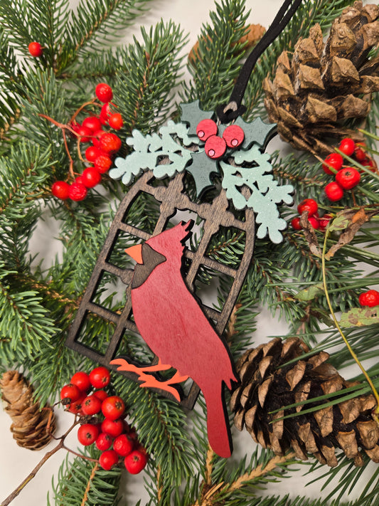 Cardinal Ornament