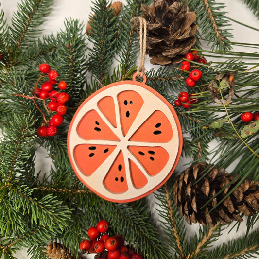 Orange Slice Ornament