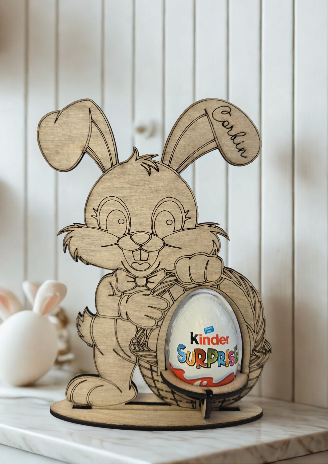 Easter Bunny Egg Holder - Paint Kit