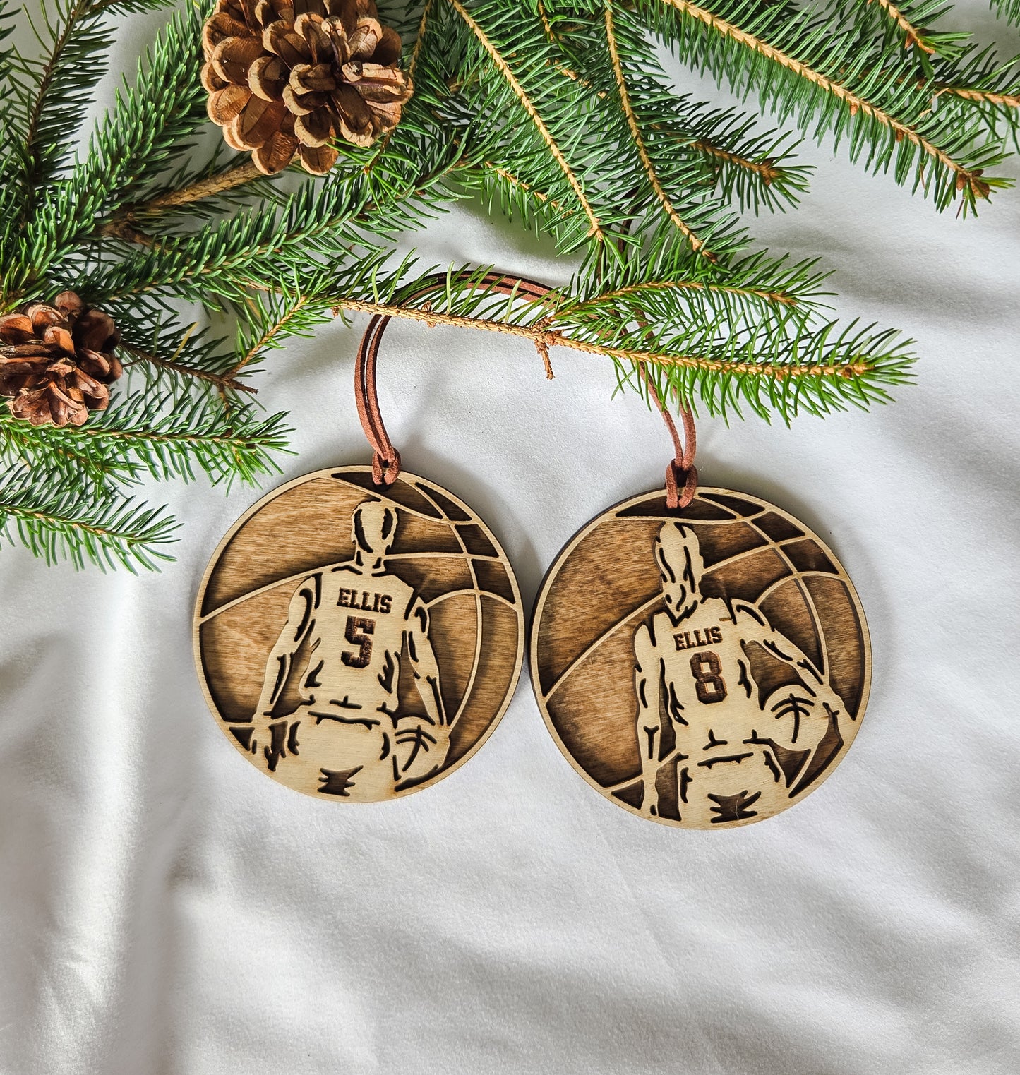 Personalized Basketball Ornament