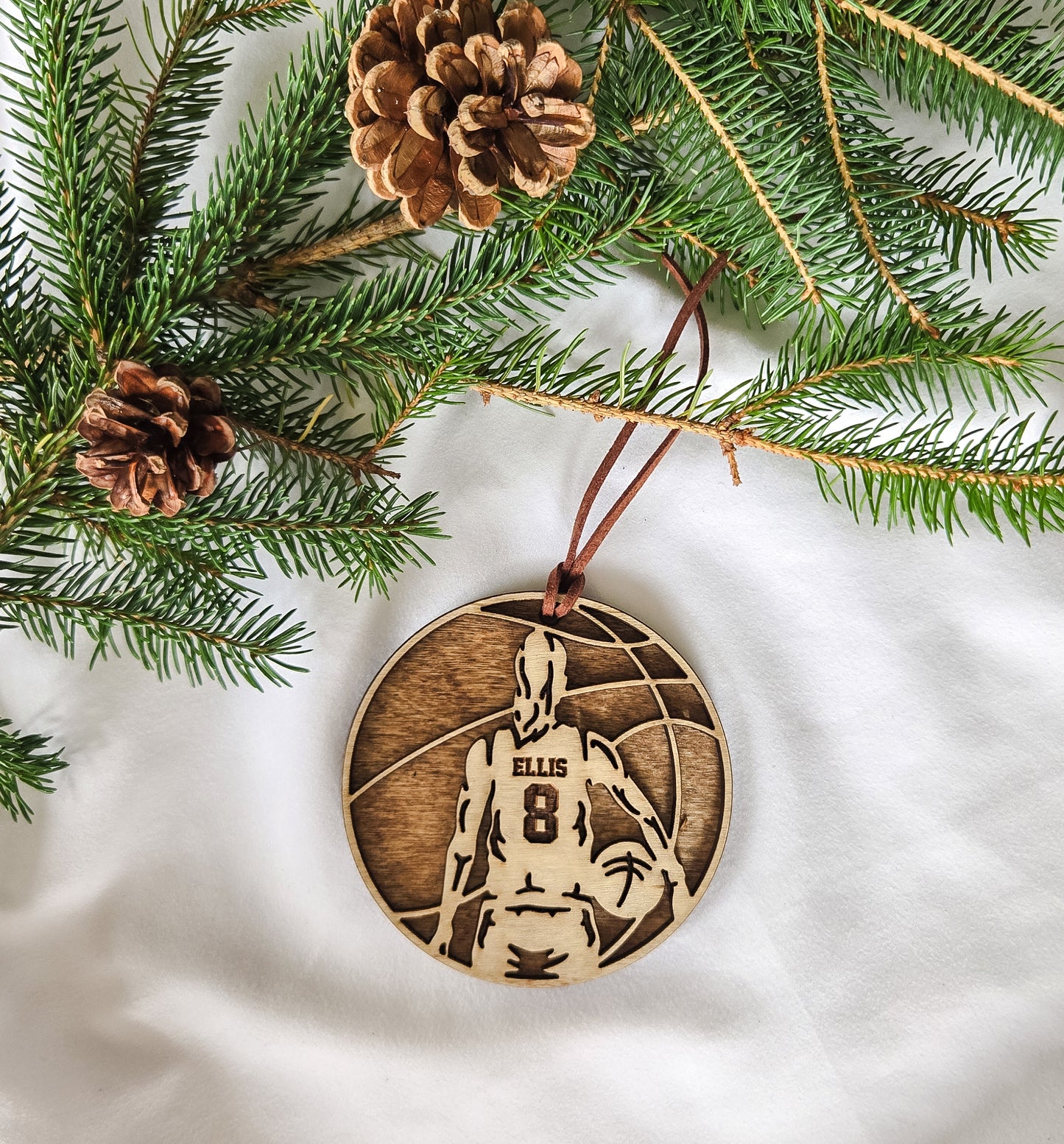 Personalized Basketball Ornament
