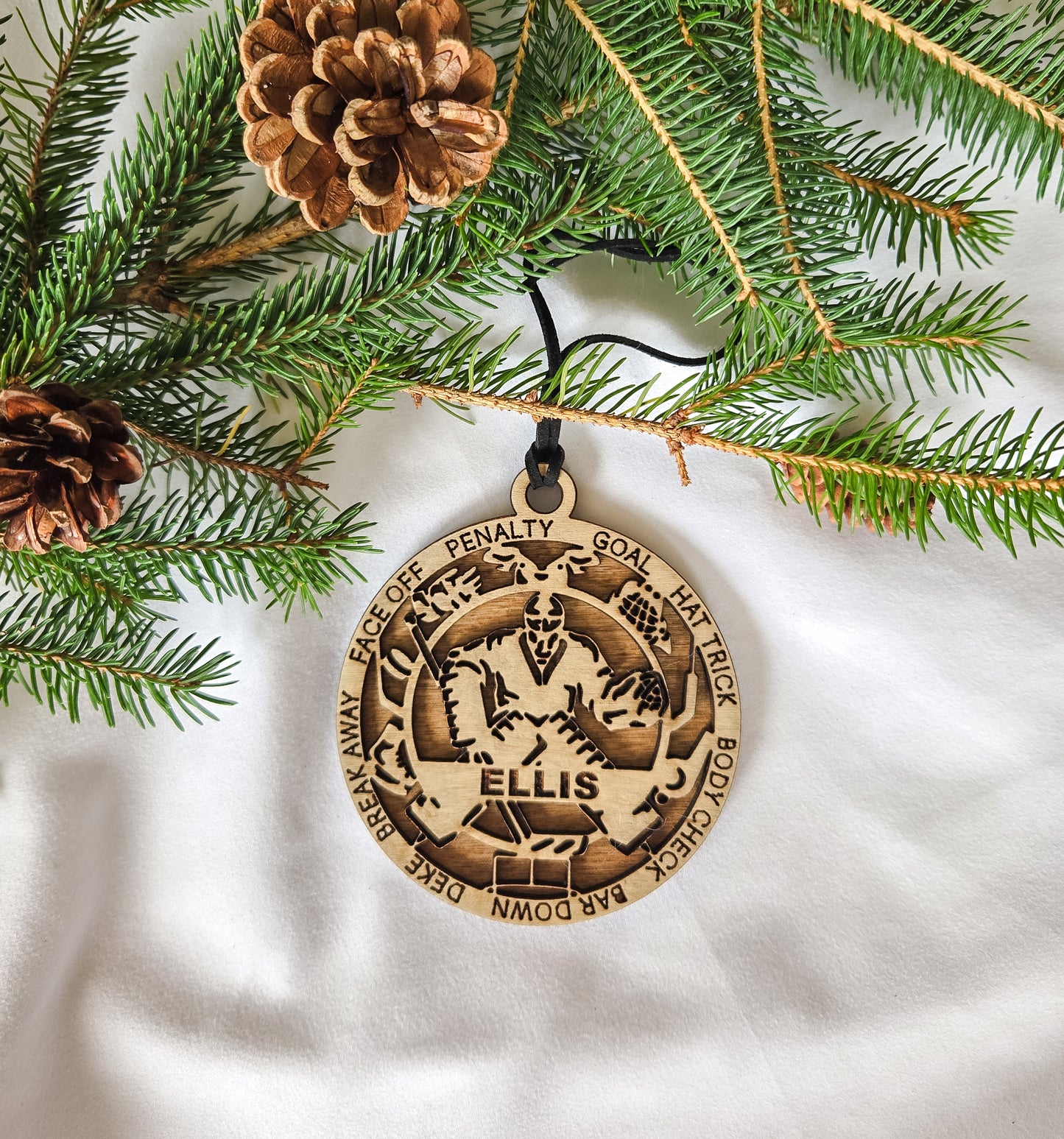 Personalized Goalie Ornament