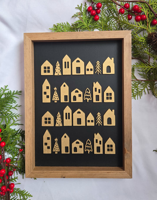 Scandinavian Style Christmas Houses