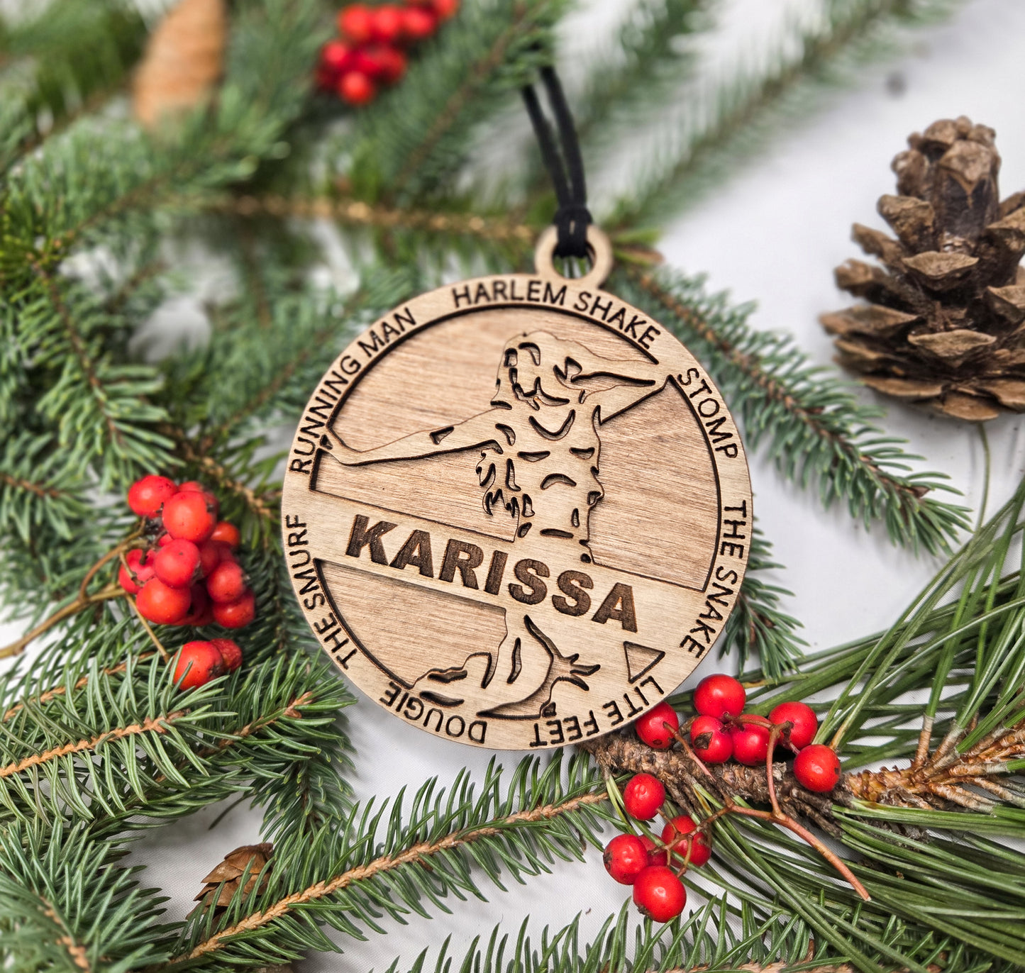Personalized Dance Ornaments