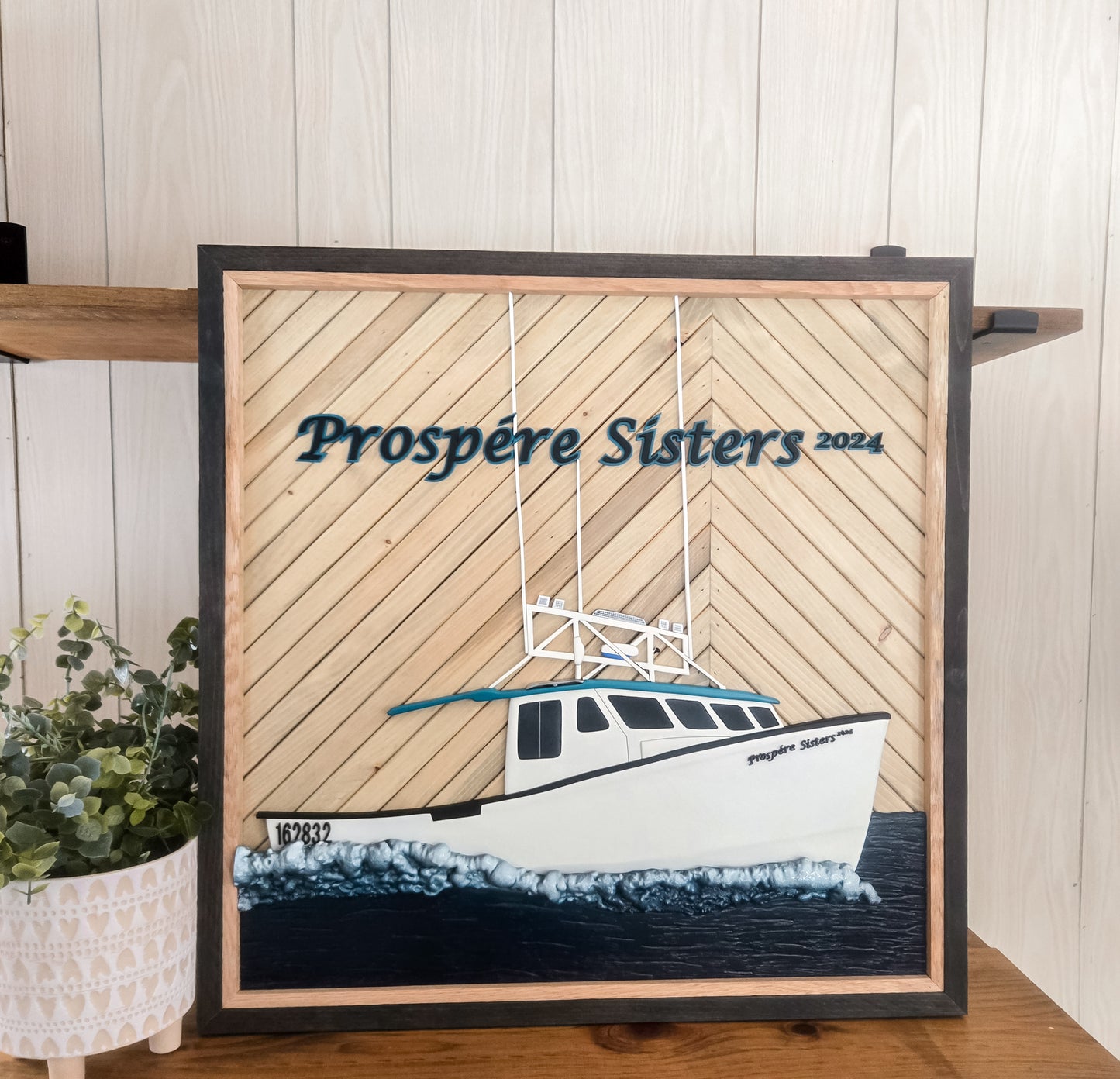Custom Boat Statement Piece - 50% DEPOSIT